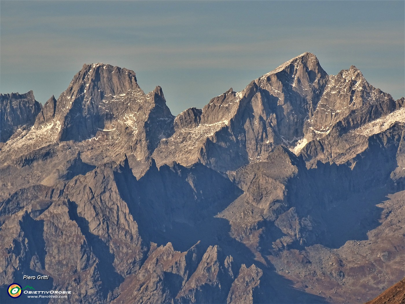 62 Da Cima Cadelle Pizzo Badile e Pizzo Cengalo.JPG